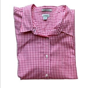 L.L. Bean | L.L. Bean Women's Wrinkle Resist checkered shirt